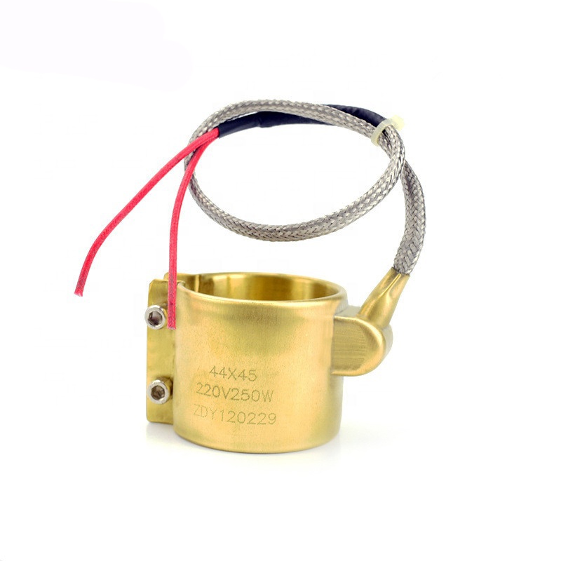 35x45mm brass nozzle band heater for plastic machinery