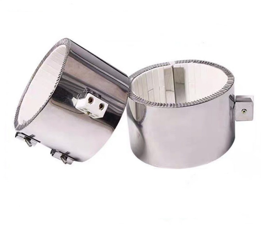 220v 240v CE Industrial Electric Extruder Heating Element Ceramic Insulated Band Heater for injection molding machines