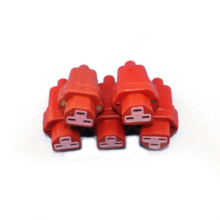 High temperature silicone plug and electrical plug