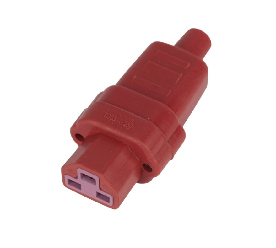 High temperature silicone plug and electrical plug