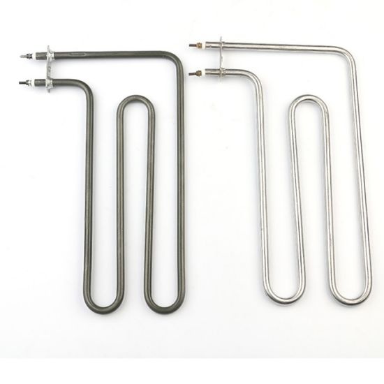 Tubular heater for sauna stove