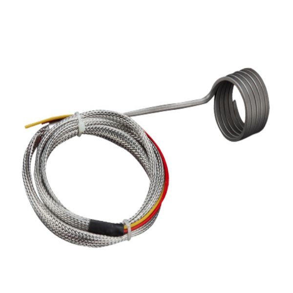 Hot runner coil heater for plastic injection molding machine