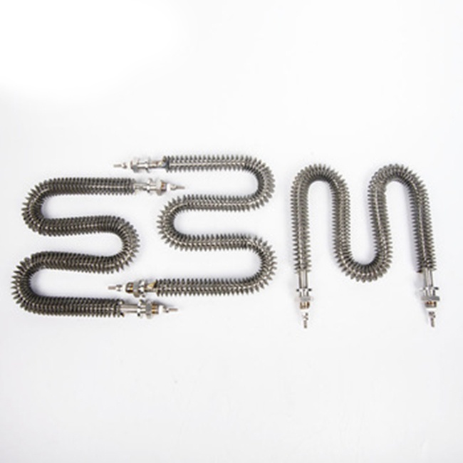 High Density Electric Air Condition Finned Tubular Heater