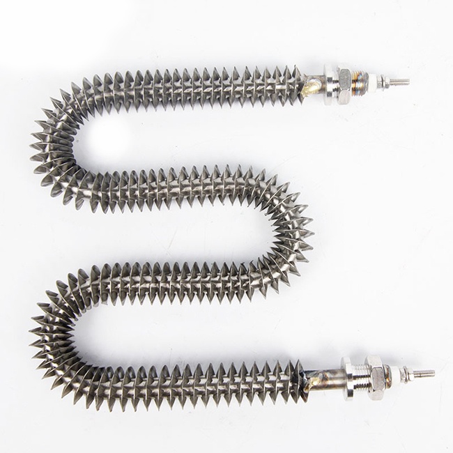 High Density Electric Air Condition Finned Tubular Heater
