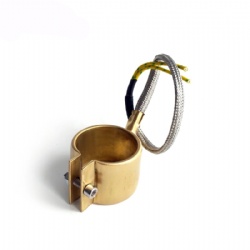 35x45mm brass nozzle band heater for plastic machinery