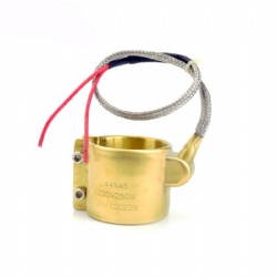 35x45mm brass nozzle band heater for plastic machinery