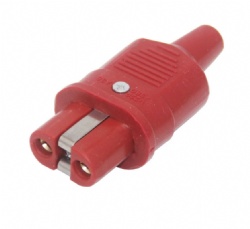 High temperature silicone plug and electrical plug