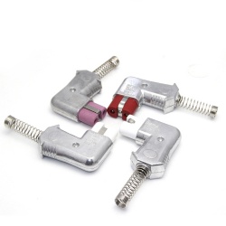 High temperature ceramic plug and electrical plug