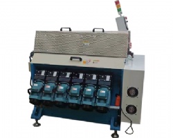 Small diameter electric heat pipe reducing machine | square tube heating tube calender | Flat tube hot runner heat pipe reducing equipment |12 section pipe reducing machine | small twelve groups of heating tube calender