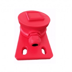Supply Teflon heating quartz tube head, quartz electric tube junction box
