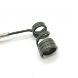 Spiral hot runner heater