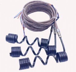 Spiral hot runner heater