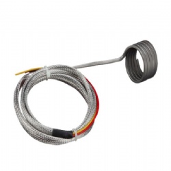Hot runner coil heater for plastic injection molding machine