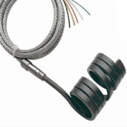 Hot runner coil heater for plastic injection molding machine
